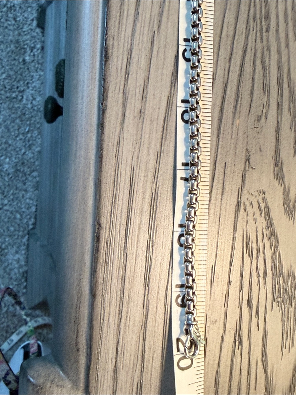 JAI by John Hardy 925 Silver Box Chain Necklace with Green Pouch NWOT Giftable - Picture 8 of 10